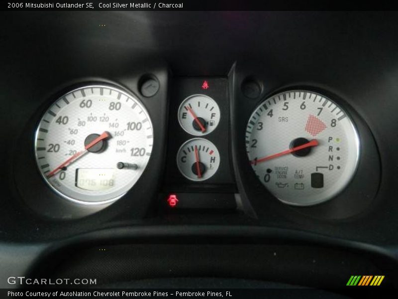 Cool Silver Metallic / Charcoal 2006 Mitsubishi Outlander SE