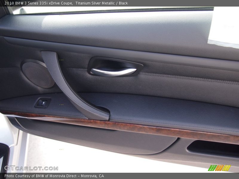 Titanium Silver Metallic / Black 2010 BMW 3 Series 335i xDrive Coupe