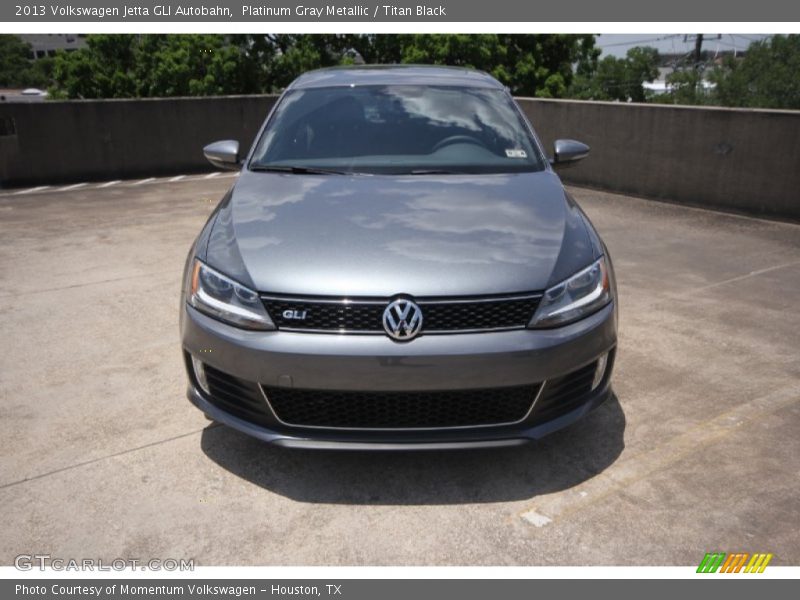 Platinum Gray Metallic / Titan Black 2013 Volkswagen Jetta GLI Autobahn