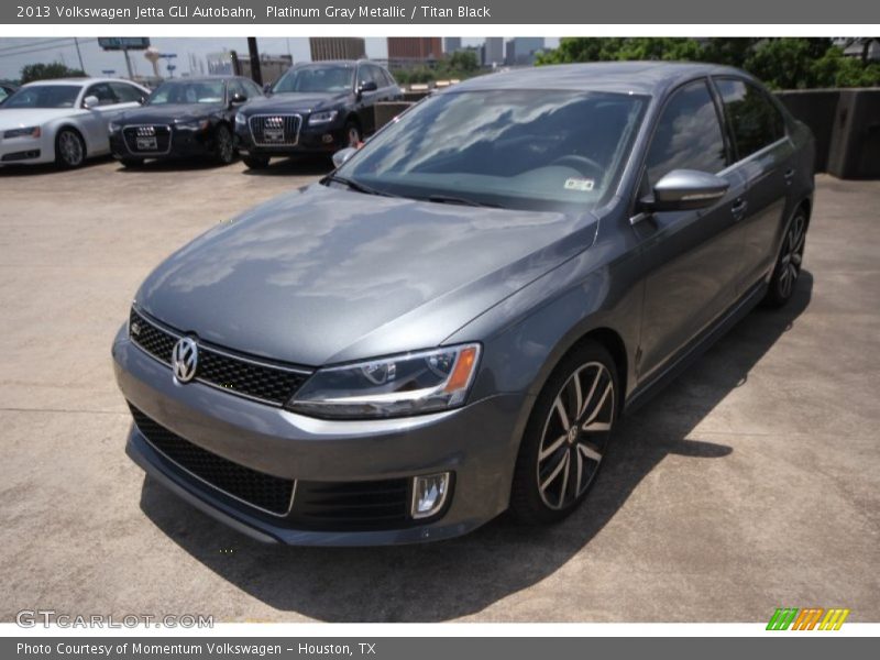 Platinum Gray Metallic / Titan Black 2013 Volkswagen Jetta GLI Autobahn