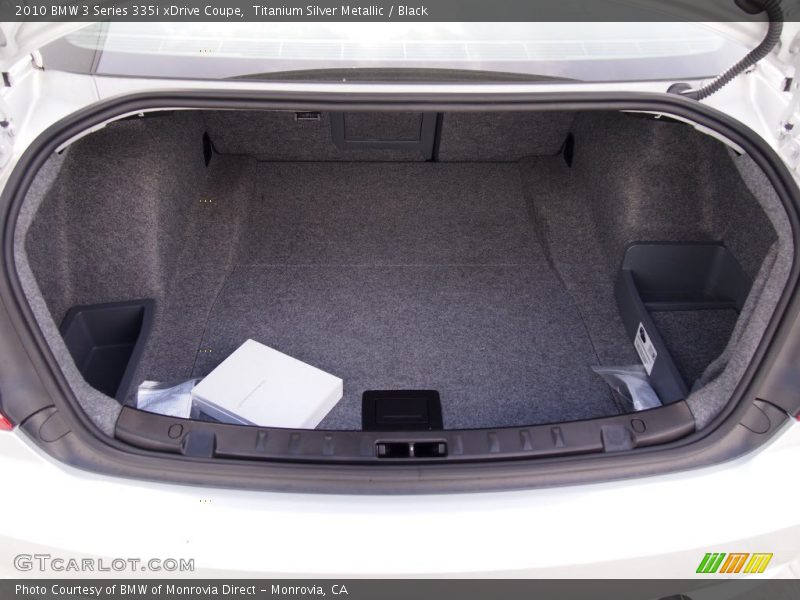 Titanium Silver Metallic / Black 2010 BMW 3 Series 335i xDrive Coupe