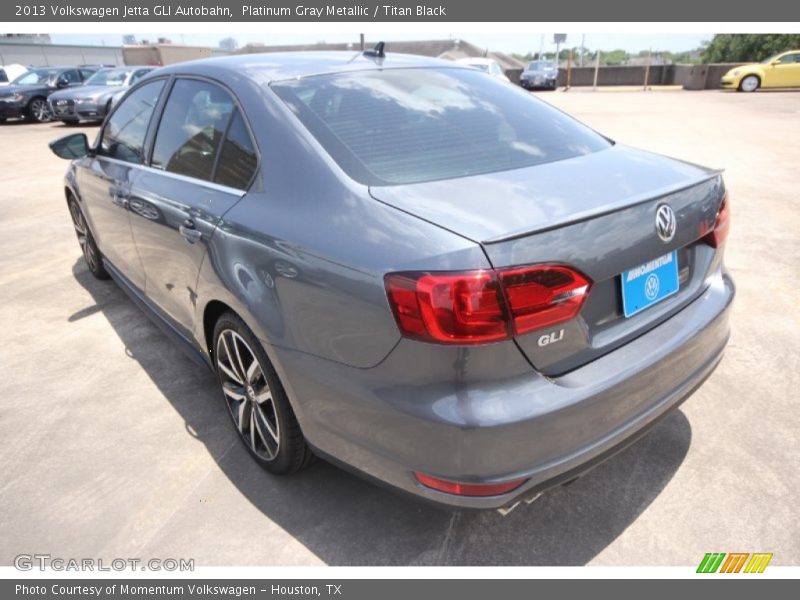 Platinum Gray Metallic / Titan Black 2013 Volkswagen Jetta GLI Autobahn