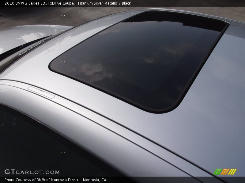 Titanium Silver Metallic / Black 2010 BMW 3 Series 335i xDrive Coupe