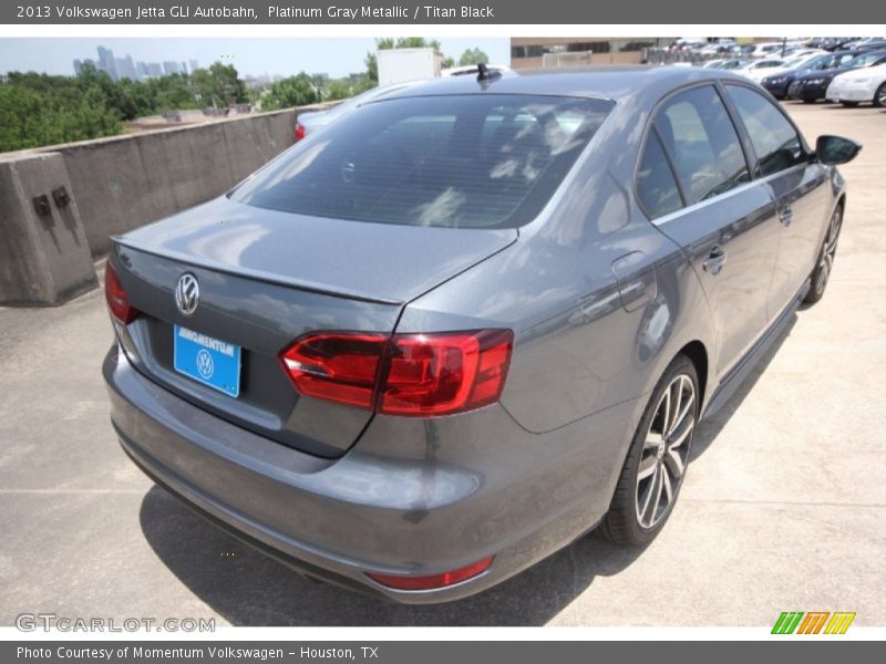 Platinum Gray Metallic / Titan Black 2013 Volkswagen Jetta GLI Autobahn