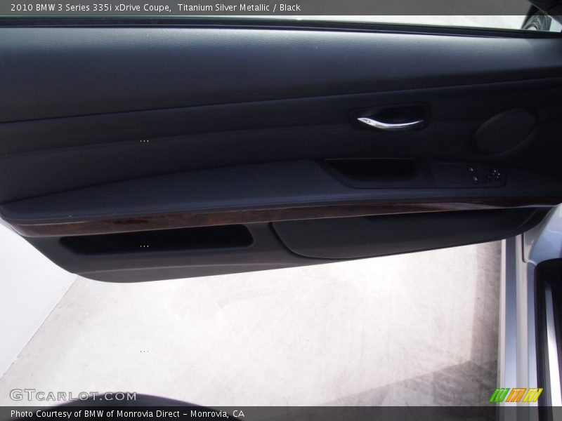 Titanium Silver Metallic / Black 2010 BMW 3 Series 335i xDrive Coupe