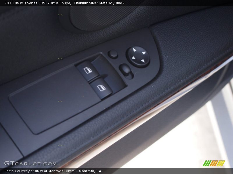 Titanium Silver Metallic / Black 2010 BMW 3 Series 335i xDrive Coupe