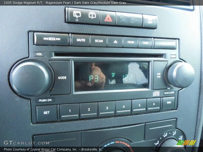 Magnesium Pearl / Dark Slate Gray/Medium Slate Gray 2005 Dodge Magnum R/T