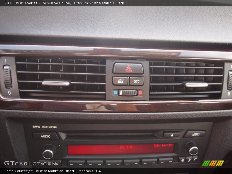 Titanium Silver Metallic / Black 2010 BMW 3 Series 335i xDrive Coupe