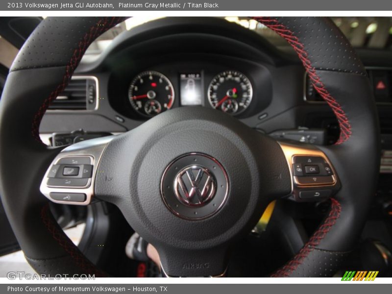 Platinum Gray Metallic / Titan Black 2013 Volkswagen Jetta GLI Autobahn