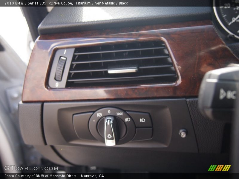 Titanium Silver Metallic / Black 2010 BMW 3 Series 335i xDrive Coupe