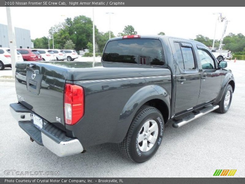 Night Armor Metallic / Graphite 2010 Nissan Frontier SE Crew Cab