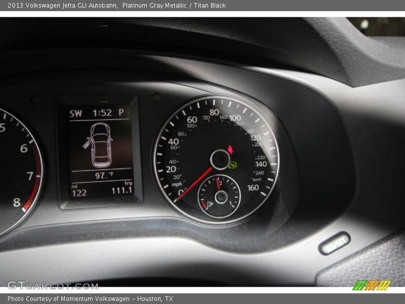Platinum Gray Metallic / Titan Black 2013 Volkswagen Jetta GLI Autobahn