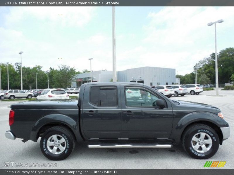 Night Armor Metallic / Graphite 2010 Nissan Frontier SE Crew Cab