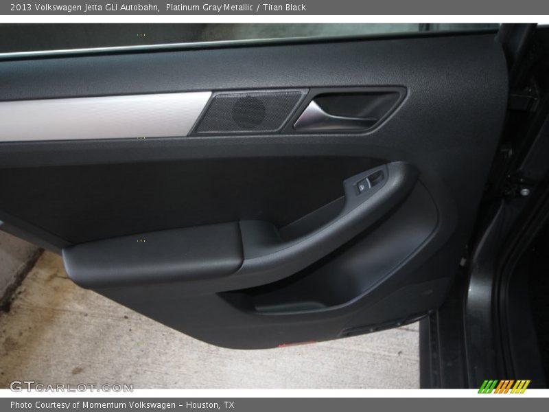 Platinum Gray Metallic / Titan Black 2013 Volkswagen Jetta GLI Autobahn