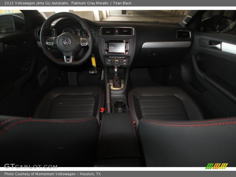 Platinum Gray Metallic / Titan Black 2013 Volkswagen Jetta GLI Autobahn