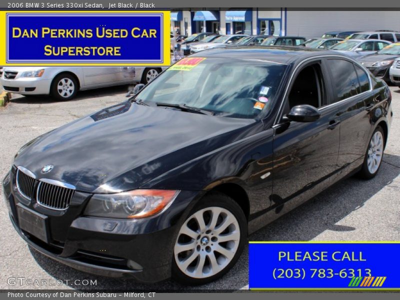 Jet Black / Black 2006 BMW 3 Series 330xi Sedan