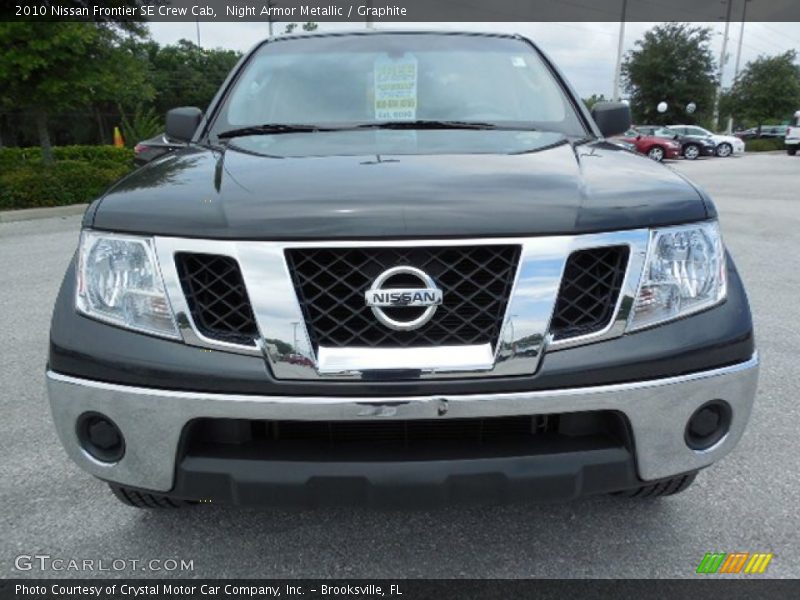 Night Armor Metallic / Graphite 2010 Nissan Frontier SE Crew Cab