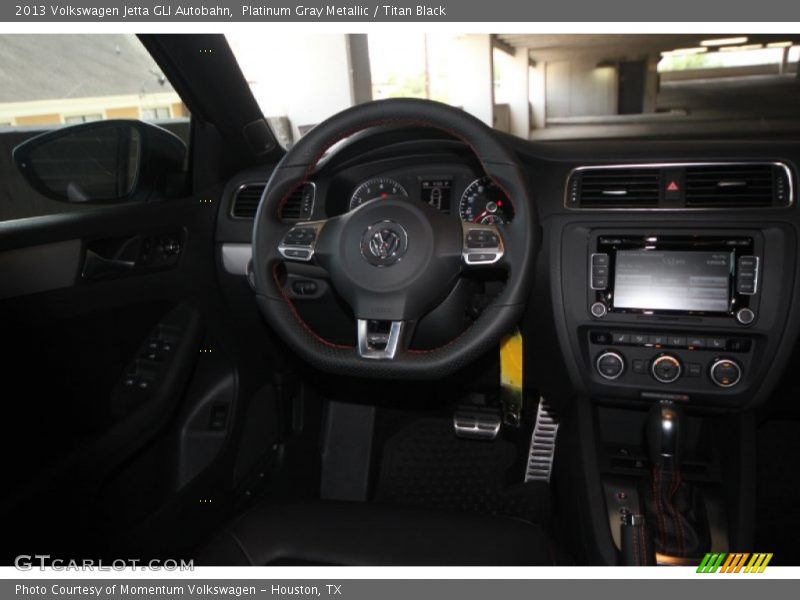 Platinum Gray Metallic / Titan Black 2013 Volkswagen Jetta GLI Autobahn
