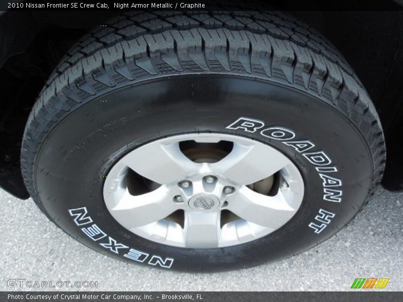 Night Armor Metallic / Graphite 2010 Nissan Frontier SE Crew Cab