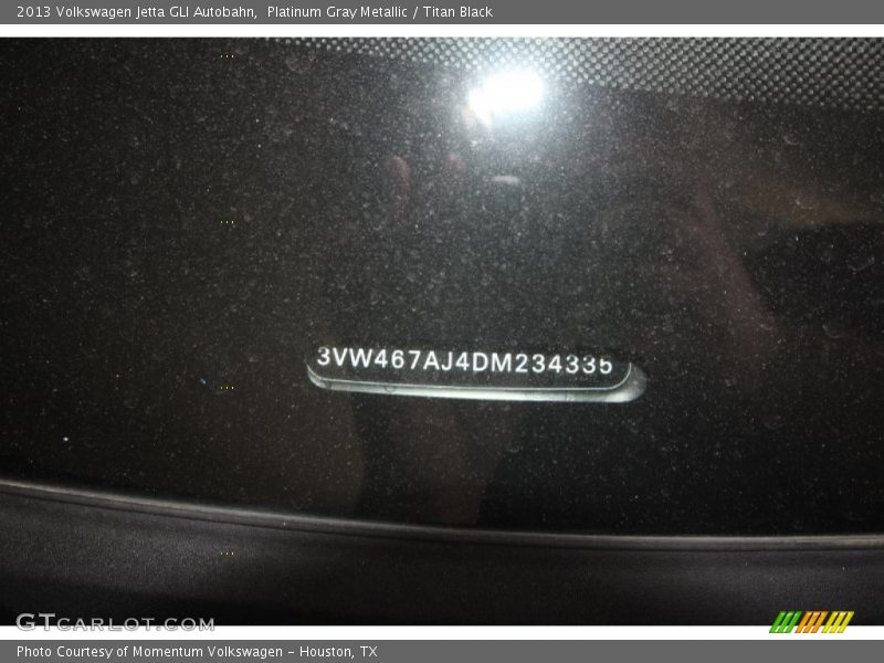 Platinum Gray Metallic / Titan Black 2013 Volkswagen Jetta GLI Autobahn