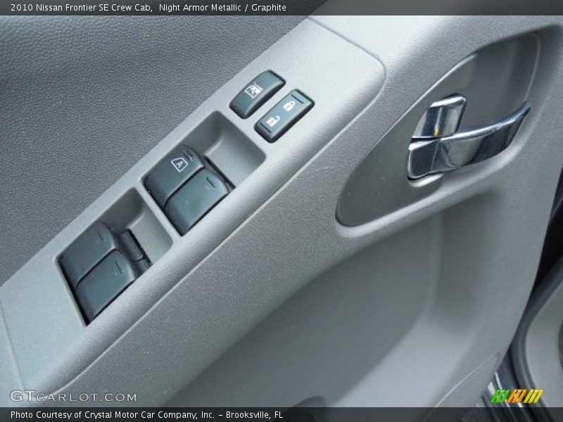 Night Armor Metallic / Graphite 2010 Nissan Frontier SE Crew Cab
