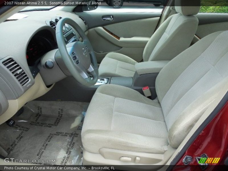 Sonoma Sunset Metallic / Blond 2007 Nissan Altima 2.5 S