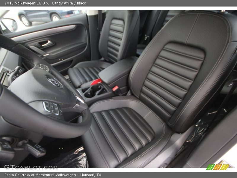 Candy White / Black 2013 Volkswagen CC Lux