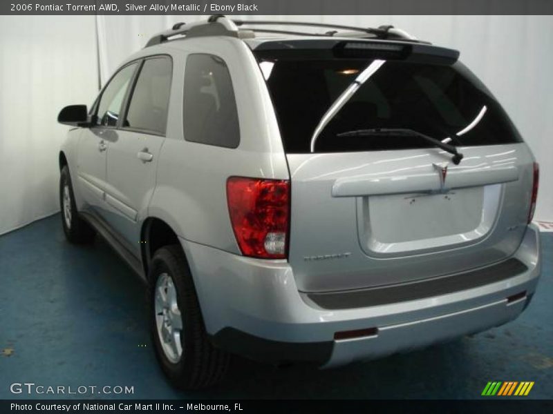Silver Alloy Metallic / Ebony Black 2006 Pontiac Torrent AWD