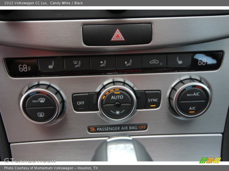 Candy White / Black 2013 Volkswagen CC Lux