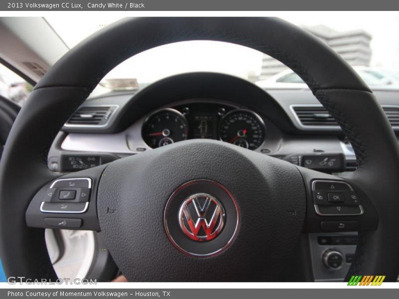 Candy White / Black 2013 Volkswagen CC Lux
