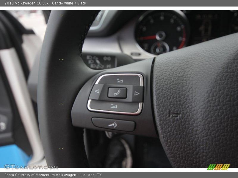 Candy White / Black 2013 Volkswagen CC Lux