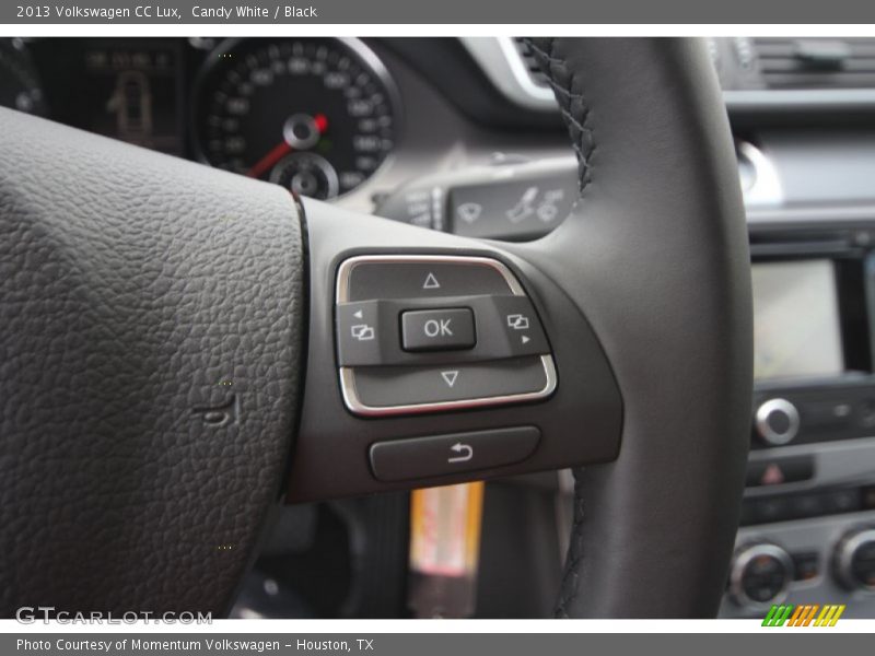Candy White / Black 2013 Volkswagen CC Lux