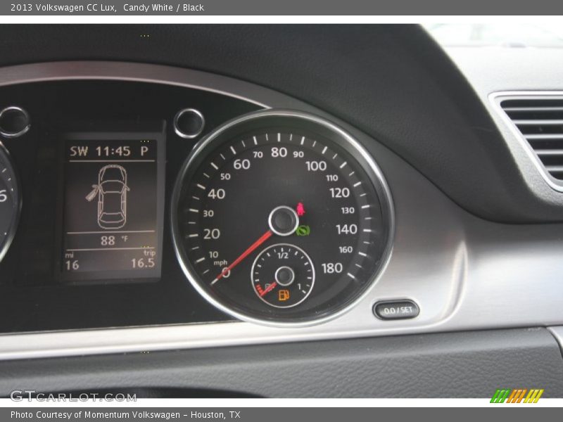 Candy White / Black 2013 Volkswagen CC Lux