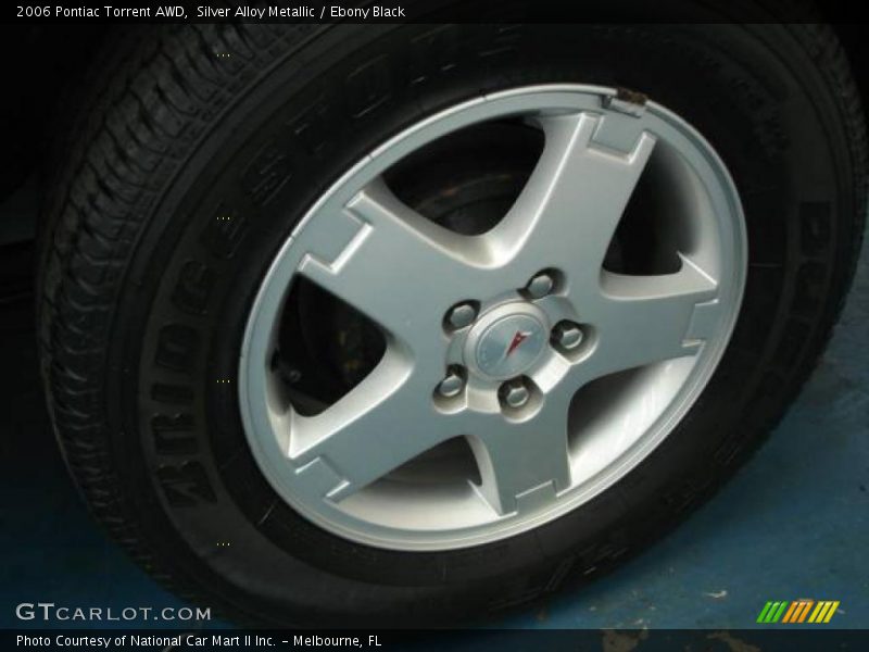 Silver Alloy Metallic / Ebony Black 2006 Pontiac Torrent AWD