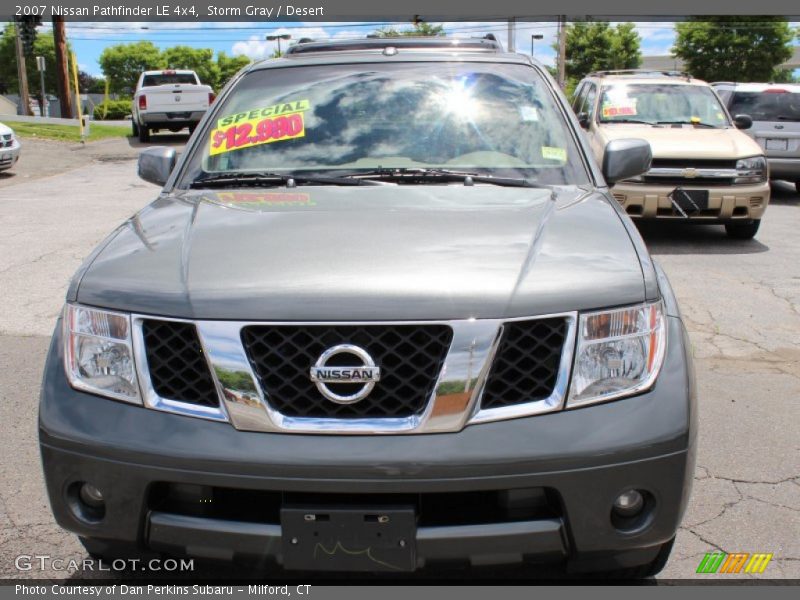 Storm Gray / Desert 2007 Nissan Pathfinder LE 4x4
