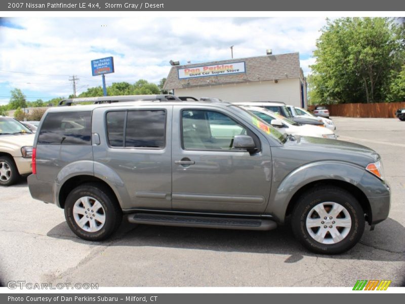 Storm Gray / Desert 2007 Nissan Pathfinder LE 4x4