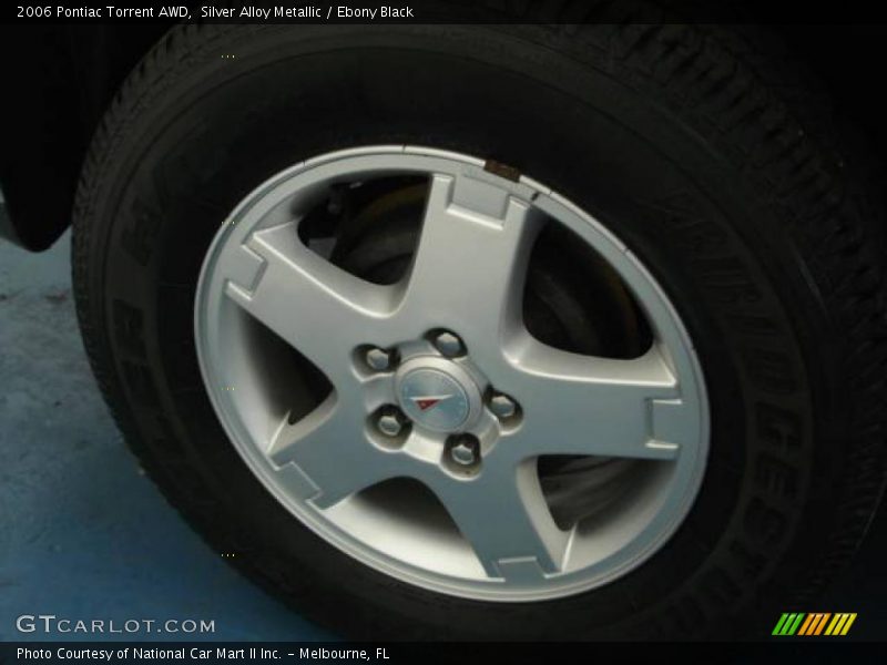 Silver Alloy Metallic / Ebony Black 2006 Pontiac Torrent AWD