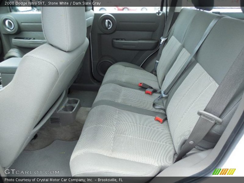 Stone White / Dark Slate Gray 2008 Dodge Nitro SXT
