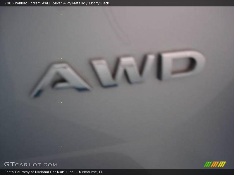 Silver Alloy Metallic / Ebony Black 2006 Pontiac Torrent AWD