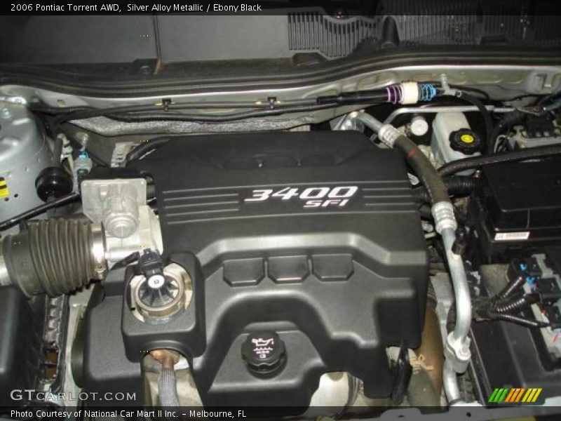 Silver Alloy Metallic / Ebony Black 2006 Pontiac Torrent AWD