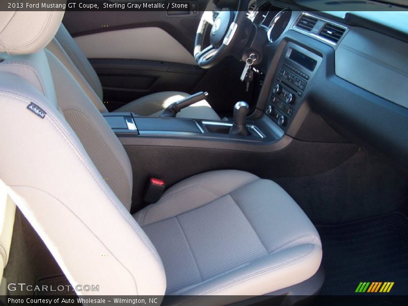 Sterling Gray Metallic / Stone 2013 Ford Mustang GT Coupe