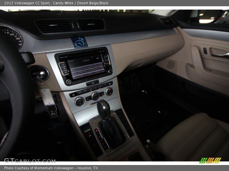 Candy White / Desert Beige/Black 2013 Volkswagen CC Sport