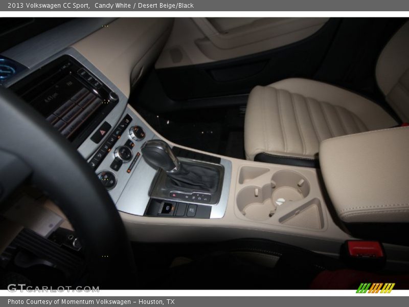 Candy White / Desert Beige/Black 2013 Volkswagen CC Sport