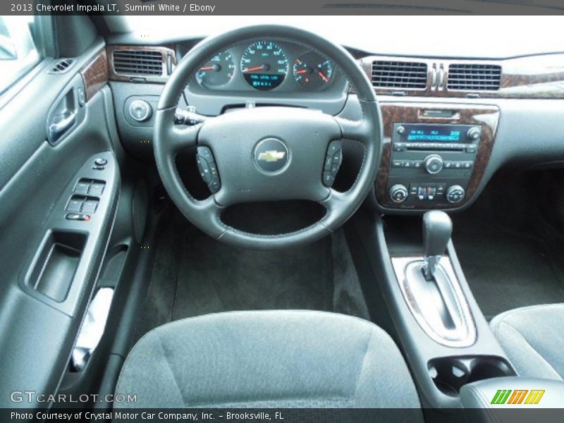 Summit White / Ebony 2013 Chevrolet Impala LT