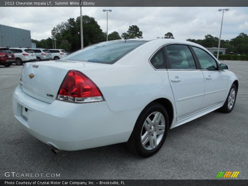 Summit White / Ebony 2013 Chevrolet Impala LT