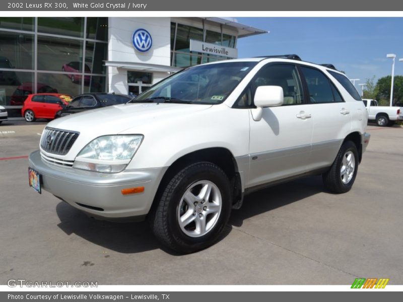 White Gold Crystal / Ivory 2002 Lexus RX 300
