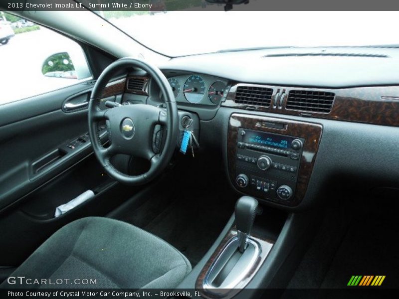 Summit White / Ebony 2013 Chevrolet Impala LT