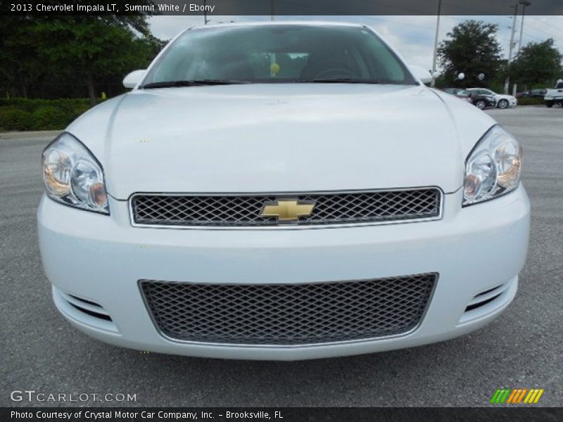 Summit White / Ebony 2013 Chevrolet Impala LT