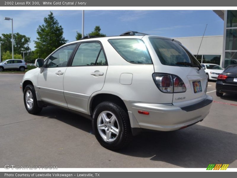White Gold Crystal / Ivory 2002 Lexus RX 300