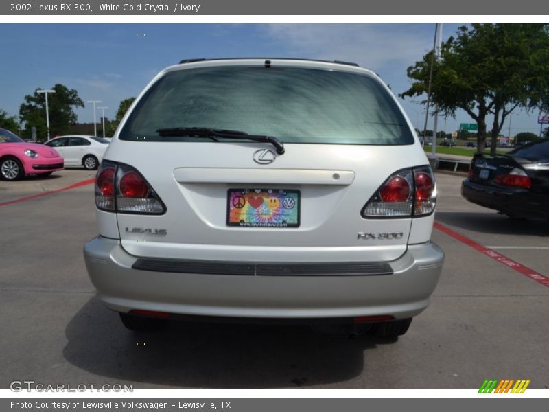 White Gold Crystal / Ivory 2002 Lexus RX 300